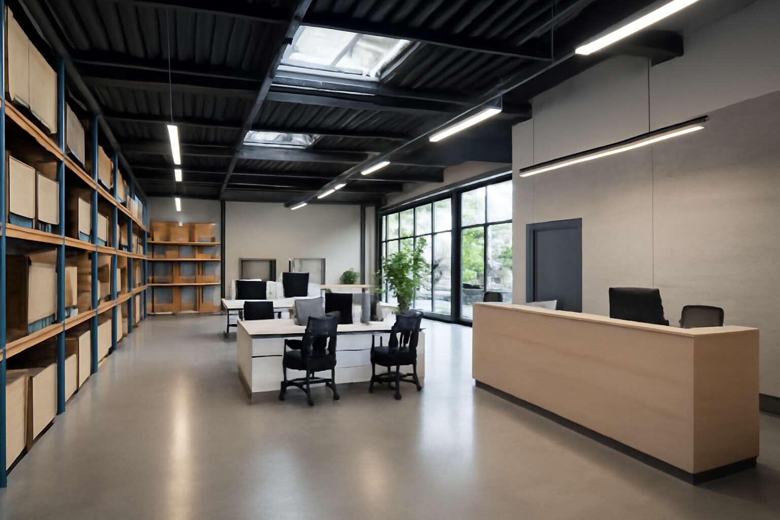 rent office warehouse