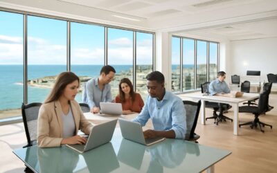 Unlock flexible growth with office rental jersey: smart spaces for teams.