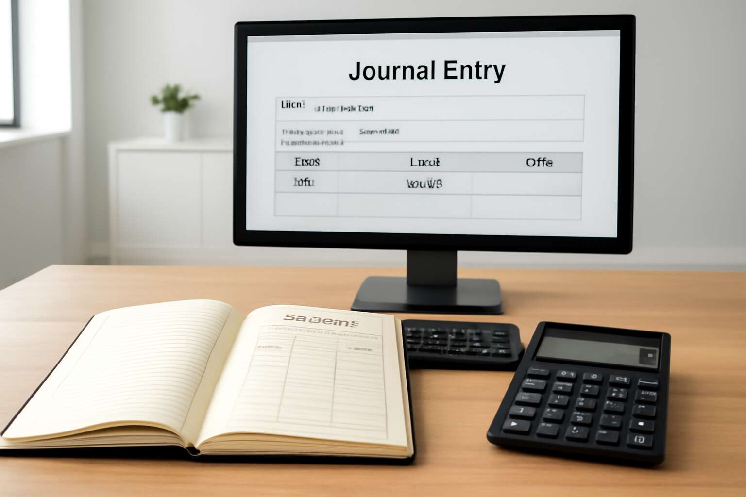 office rent journal entry