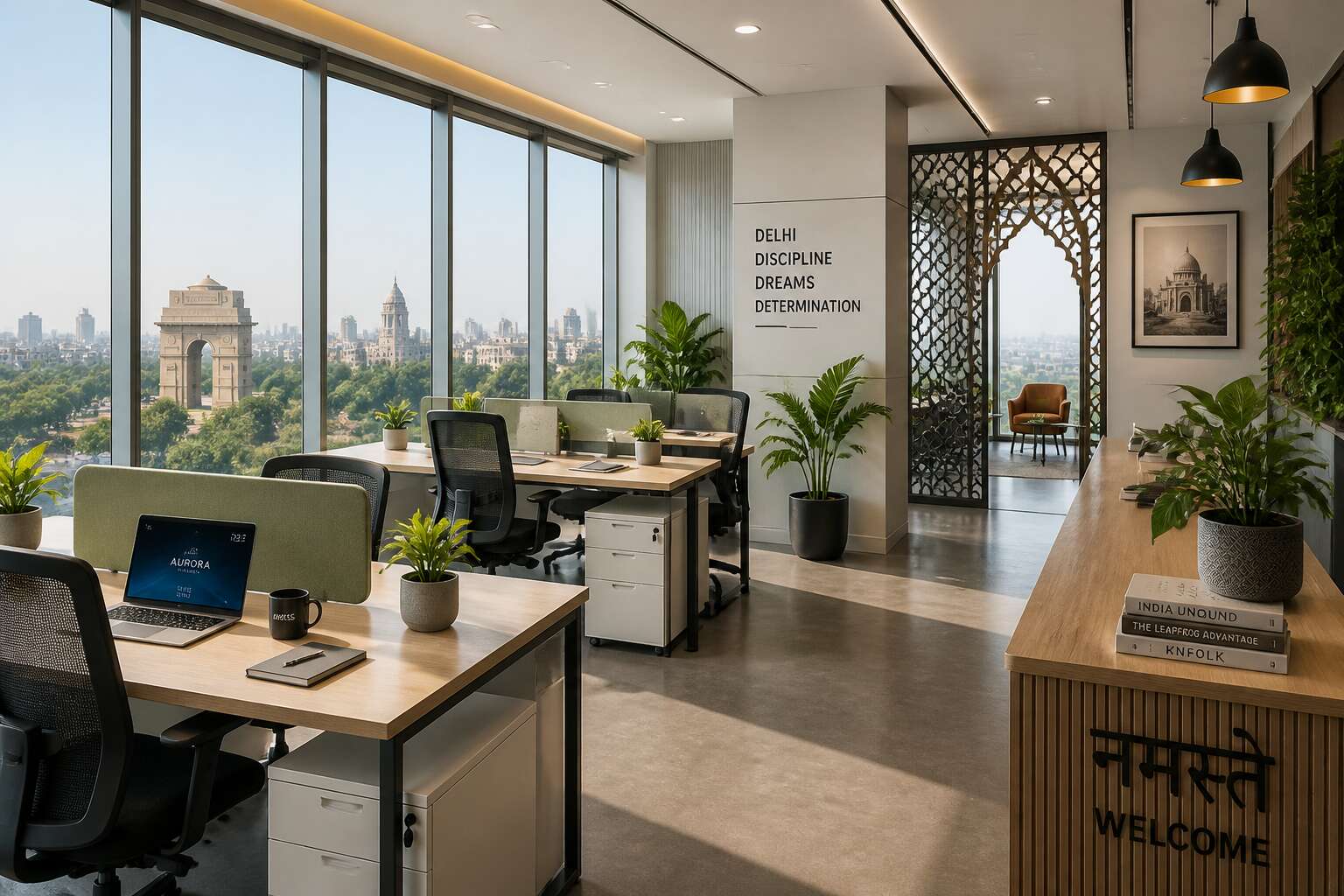 rent office delhi